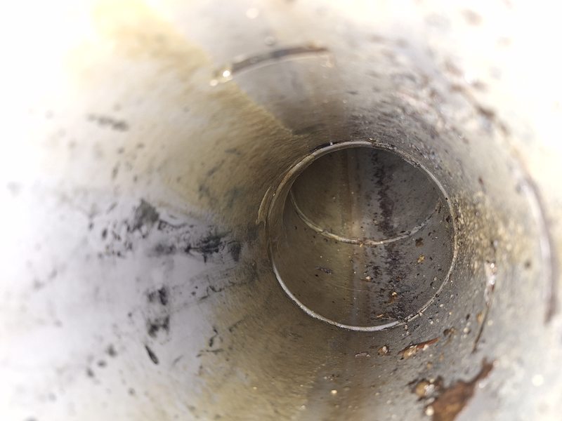 Cuve fioul après neutralisation et remise en état Isère