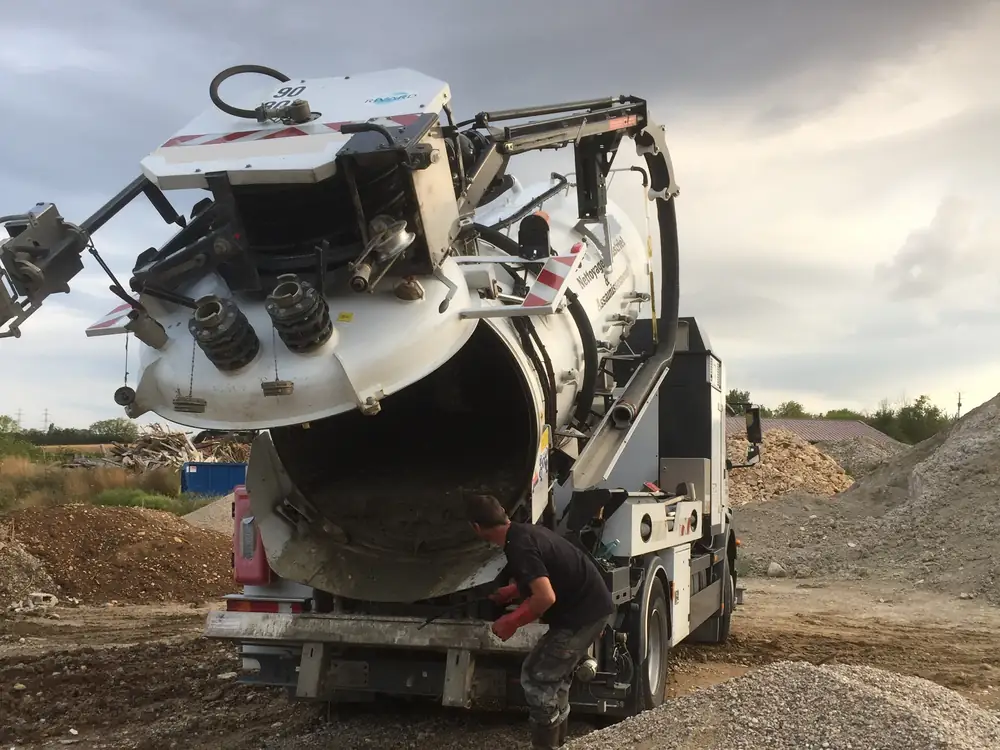 Vidange déchets de curage Saint-Agnin-sur-Bion